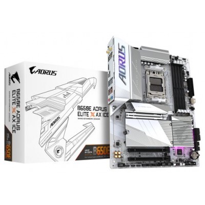 Gigabyte B650E AORUS ELITE X AX ICE placa base AMD B650 Zócalo AM5 ATX (Espera 4 dias)